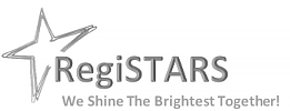 Star next to RegiSTARS with We Shine the Brightest Together text underneath