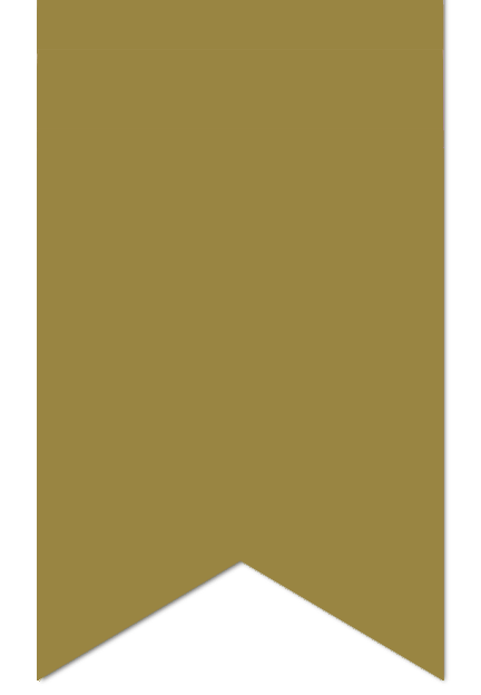 Golden image of hanging flag (gonfalon)